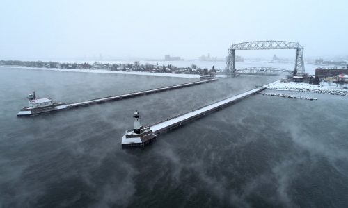 Firefighters rescue dog from frigid waters of Duluth Ship Canal. Here’s the video.