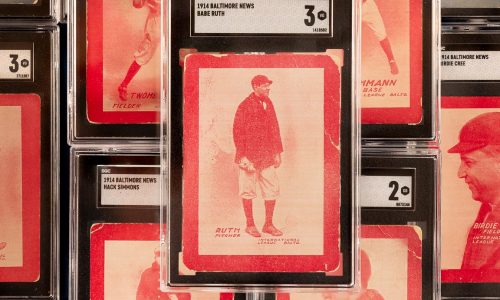 Babe Ruth card first collected by Baltimore paperboy sells for $7.2 million