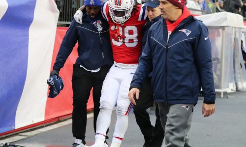 Patriots RB Rhamondre Stevenson may miss rest of season with high ankle sprain