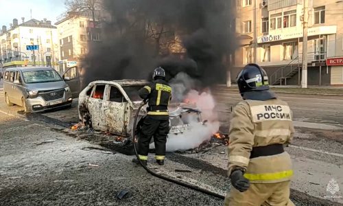 Shelling kills 14 in Russia’s city of Belgorod following Moscow’s aerial attacks across Ukraine