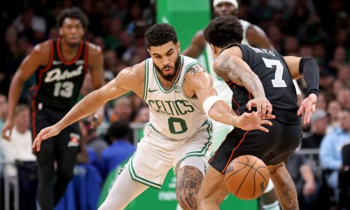 Celtics narrowly avoid embarrassment with OT win over lowly Detroit
