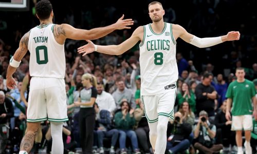 Gallery:  Celtics almost lose to the worst team in the NBA
