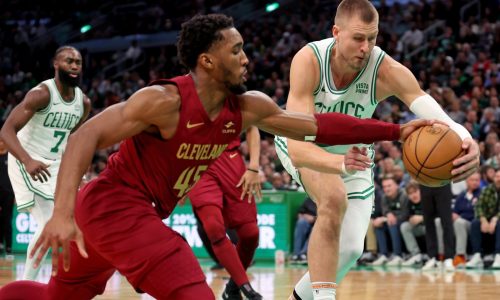 Kristaps Porzingis among four Celtics out for matchup vs. Magic