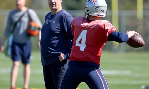 Bill Belichick shares what he’s seen from Bailey Zappe in practice