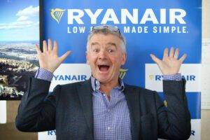 Ryanair boss Michael O’Leary in line for €100m after shares reach high