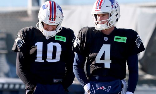 Bailey Zappe clarifies past remarks about passing Mac Jones on Patriots’ QB depth chart