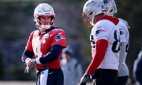 Patriots reportedly down two offensive starters at Thursday practice