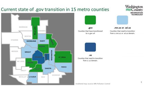 Washington County to switch over to .gov domain name