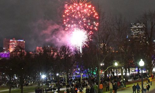 Boston First Night Parade and Fireworks Draws Thousands