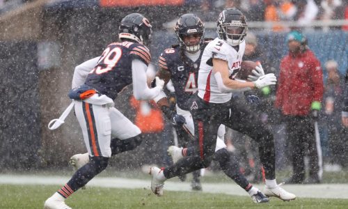 With 2 interceptions, Chicago Bears rookie cornerback Tyrique Stevenson was named the NFC defensive player of the week