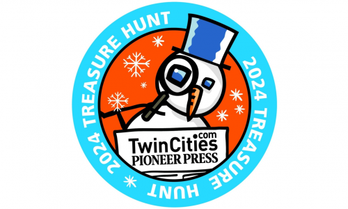 Pioneer Press Treasure Hunt medallion has been found