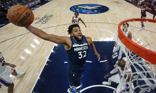 Wolves’ Karl-Anthony Towns is showing more elevation of late