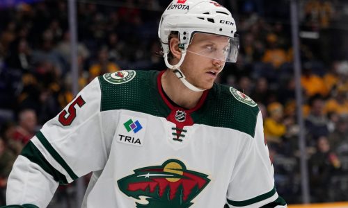 Wild’s Jonas Brodin returns after a 17-game injury absence