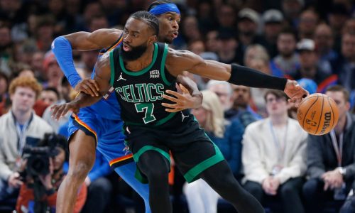 Celtics’ furious fourth-quarter rally falls short in loss to Thunder, snapping six-game winning streak