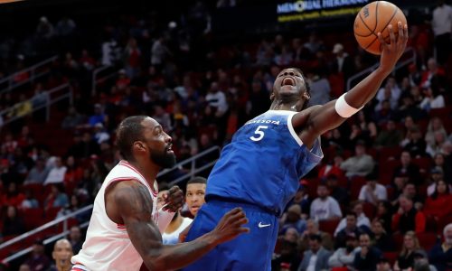 Timberwolves respond to first losing skid in resounding fashion in win over Rockets