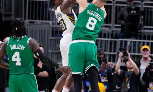 NBA report says Kristaps Porzingis foul was wrong call in Celtics’ controversial loss to Pacers