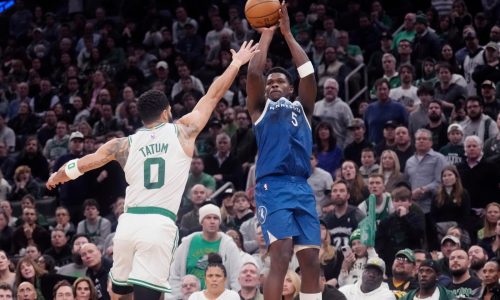 Late-game execution spoils Timberwolves’ exemplary effort in overtime loss to Boston