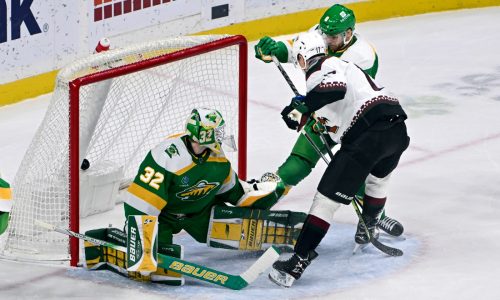 Wild blitzed by Arizona in key matchup for Western Conference playoff position