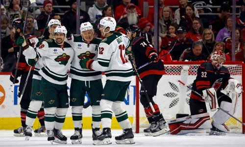 Yes, Wild star winger Kirill Kaprizov is shooting more