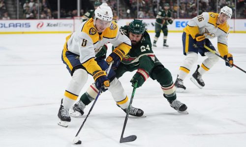 Predators fend off Wild, 3-2, in early four-point game