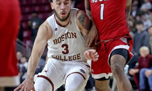 Boston College grinds out 63-59 win against Notre Dame