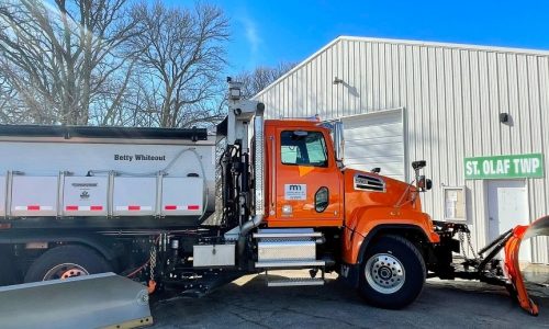 Taylor Swift is everywhere, including the side of a MnDOT snowplow