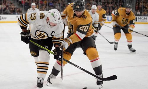 Bruins lose to Vegas, suffer more pain in overtime