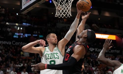 Celtics put on offensive clinic, score 143 in beatdown of Heat