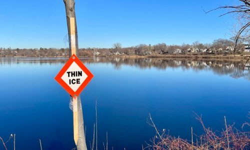 Driver dies after truck plunges through ice on Mille Lacs Lake