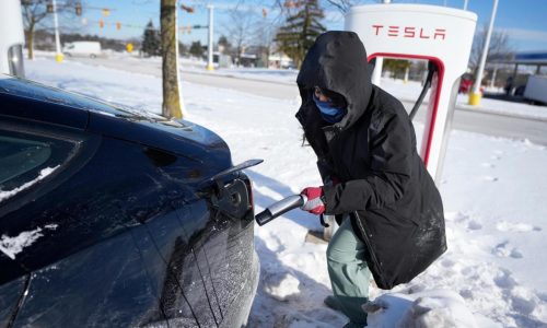 Frigid weather can cut electric vehicle range and make charging tough. Here’s what you need to know