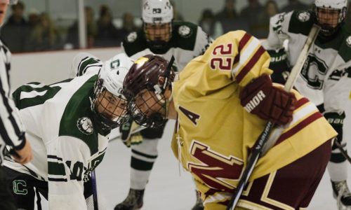 Canton boys skate past Newburyport in OT thriller