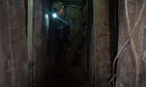 Israeli military says it found traces of hostages in an underground tunnel in Gaza