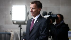 Hunt does not know if government can cut taxes again before election after NI reduction