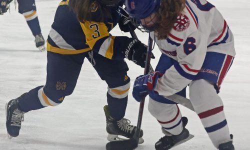 Burlington shuts out Malden Catholic in girls hockey clash, 2-0