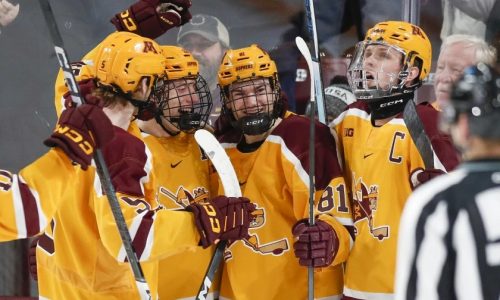 Men’s hockey: Jimmy Snuggerud is golden as Gophers blast past Colorado College