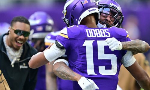 Why Vikings will roll with Josh Dobbs as backup quarterback vs. Lions over Jaren Hall