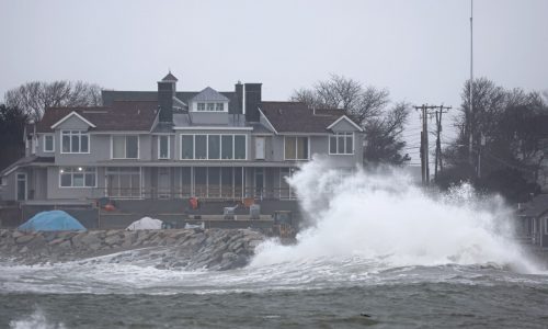 Massachusetts storm watch: Boston records fourth-highest high tide, snow squalls likely Sunday