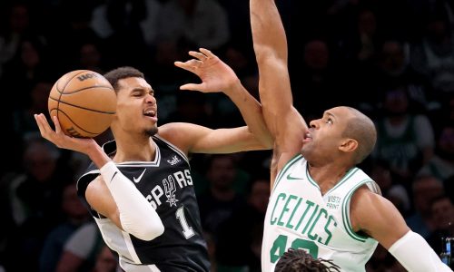 Celtics hit season’s midway point with league’s best record after easy win over Spurs