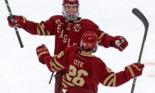 Boston College blitzes Merrimack, 6-2, to sweep series