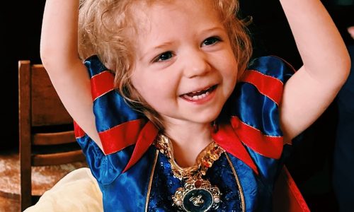 Hallie James Kyed, 2, passed away peacefully