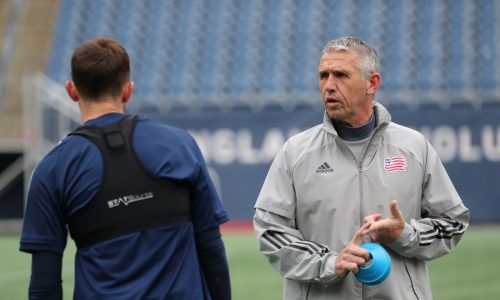 Revolution head coach Caleb Porter has his technical staff in place