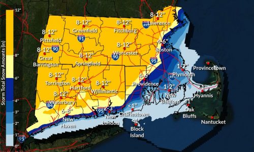 Nor’easter set to blast Massachusetts with up to 12 inches of snow, Patriots could have a snow game