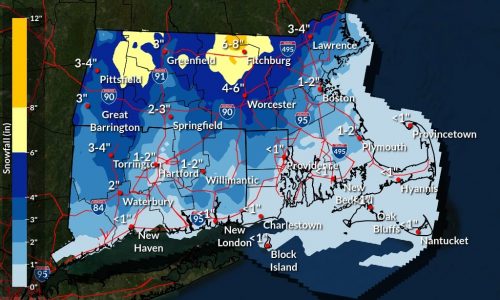 Massachusetts snow watch: Franklin, Hampshire counties to receive jackpot of storm