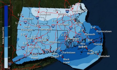 Massachusetts snow forecast: Another round of light snow before ‘downright frigid’ arctic temps