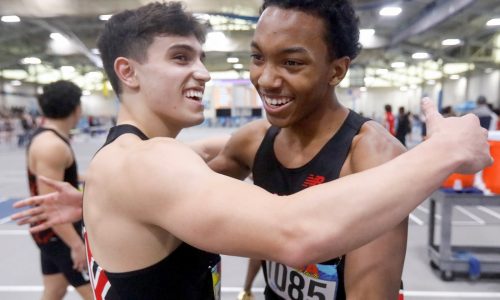 High school track: Henry Hasselbeck, Xaverian nip Brockton in thrilling relay