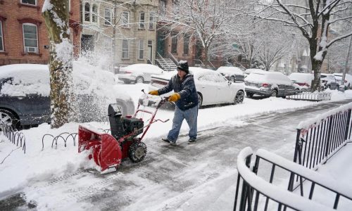 Winter storm hits Northeast, bringing foot of snow to areas