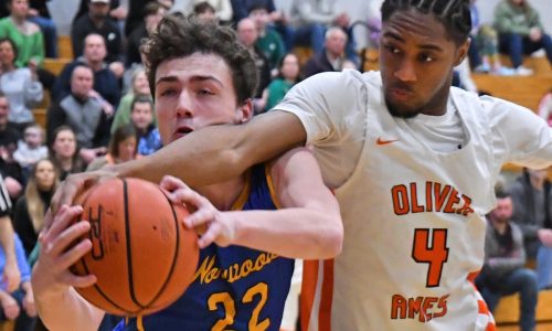 Oliver Ames courts success again in wild 54-51 win over Norwood