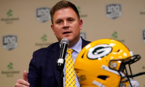 Packers GM Brian Gutekunst scouts new Patriots personnel chief Eliot Wolf