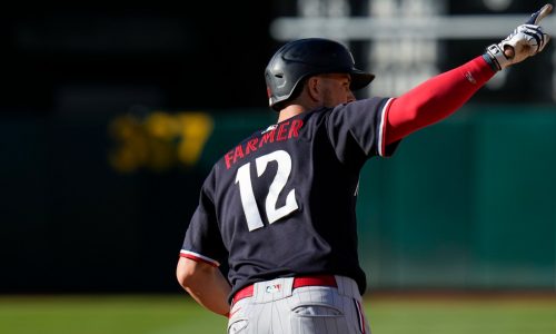 After offseason uncertainty, infielder Kyle Farmer ‘ecstatic’ to be back with Twins