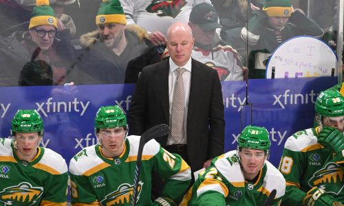 Wild coach John Hynes: ‘A certain level of intensity’ required to get into playoff position